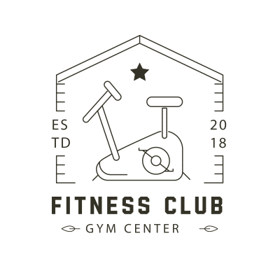 Logo Fitness thiết kế 11-43