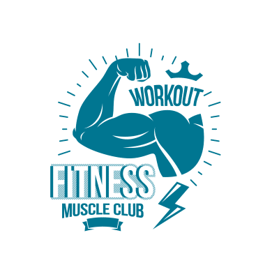 Logo Fitness thiết kế 16-19