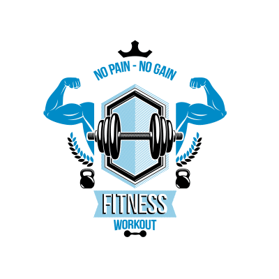 Logo Fitness thiết kế 16-34