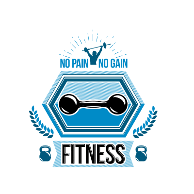 Logo Fitness thiết kế 16-40