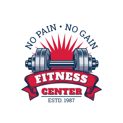 Logo Fitness thiết kế 17-15