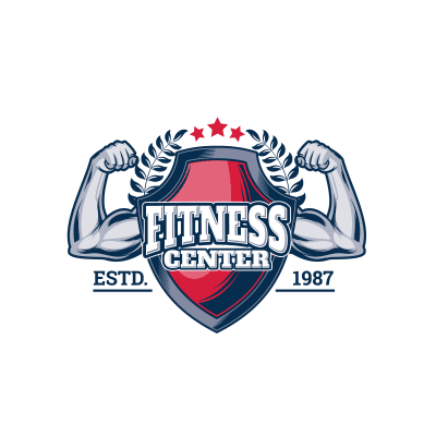 Logo Fitness thiết kế 17-19