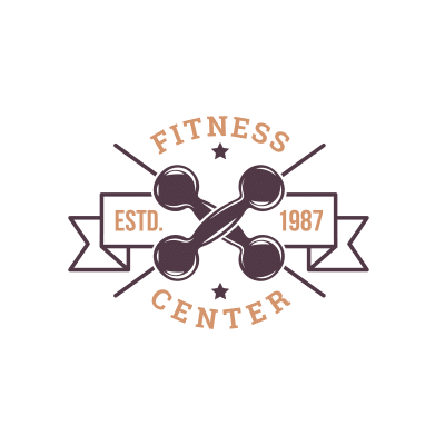 Logo Fitness thiết kế 17-24