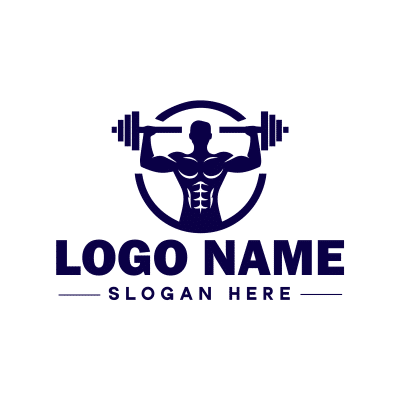 Logo Fitness thiết kế 18-38