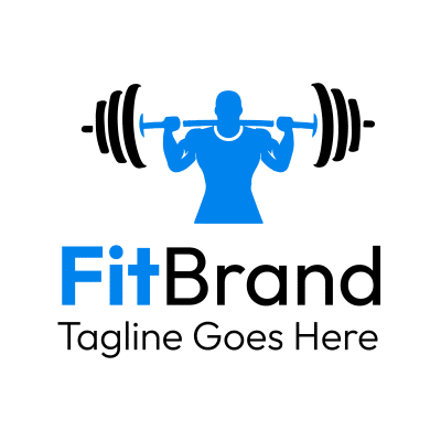 Logo Fitness thiết kế 18-43